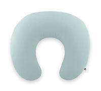 hauck Nurse N Feed, Eucalipto - Cuscino Allattamente a Mezza Luna - Rivestimento in Cotone Traspirante - Imbottitura a Microperle EPS - Lavabile - Borsa da Viaggio Inclusa