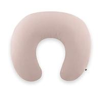 hauck Nurse N Feed, Rosa - Cuscino Allattamente a Mezza Luna - Rivestimento in Cotone Traspirante - Imbottitura a Microperle EPS - Lavabile - Borsa da Viaggio Inclusa