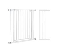 hauck Open N Stop 2 + Estensione da 21 cm, Grigio Scuro - Cancelletto per Bambin