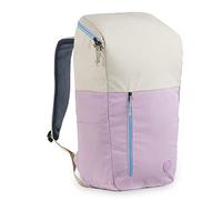 hauck Pack N Walk, Lavanda - Borsa Zaino Mamma Neonato Cambio Pannolini 22 Litri con Scomparto Laptop 15 Pollici, Spallacci a S Regolabili e Cintura Pettorale, Realizzato in Poliestere Riciclato