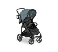hauck Passeggino Leggero Rapid 4D per Bambini dalla Nascita fino a 22 kg con funzione Reclinabile, Pneumatici in Gomma, Portabicchieri, UPF 50+, Passeggino Compatto, Cestino XL fino a 3 kg - Verde
