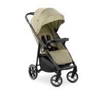 hauck Passeggino Leggero Shop N Care - Per Bambini Fino a 22Kg, Reclinabile - Con Portabicchieri e Vassoio - Cappotta Parasole (UPF 50+) e Cesto XL (Fino a 3kg) - Verde oliva