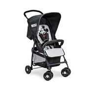 Hauck Disney Passeggino Sport Leggero, 5.9 kg, Pieghevole Piccolo, Grande Cesto Portaoggetti, Posizione Nanna, Cappota Parasole, 18 kg Portata, Mckey Stars, Nero