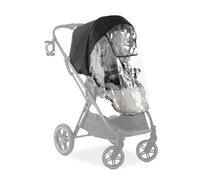 Hauck Raincover Stroller Parapioggia Universale Passeggino - Parapioggia Passeggino con Finestrina Chiudibile, 2 Aree di Ventilazione - Telo Antipioggia Regolabile - Trasparente