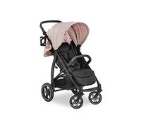 hauck Passeggino Leggero Rapid 4D per Bambini dalla Nascita fino a 22 kg con funzione Reclinabile, Pneumatici in Gomma, Portabicchieri, UPF 50+, Passeggino Compatto, Cestino XL fino a 3 kg - Rosa