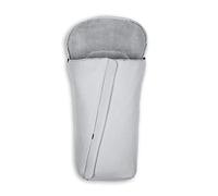 hauck Sacco a Pelo per Passeggino e Rimorchio Bici Pushchair Winter Footmuff, Sacco Coprigambe Universale con Antiscivolo e Facile da Fissare,Lavabile in Lavatrice, Grigio