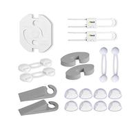 hauck Safety Set Home EU, Kit Sicurezza Bambini e Neonati Casa da 26 Pezzi, con Paraspigoli, Parabordi, Copriprese, Blocca Cassetti, Blocca Porta e Chiusure Sicurezza