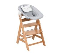 hauck Seggiolone con Riduttore Neonato, Alpha Newborn Set PRE Nature Grey