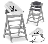 hauck Seggiolone Pappa Alph Newborn Set Premium Bouncer Evolutivo, Grigio