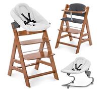 hauck Seggiolone Pappa Alph Newborn Set Premium Bouncer Evolutivo, Noce