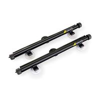hauck Parasole Auto Shade Me 2 - Tendine Parasole Auto Bambini 2 Pezzi, con Ventose - Tendine Auto Bimbi Avvolgibili con Una Mano - Nero