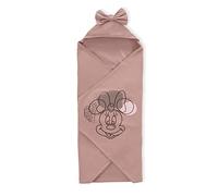 hauck Snuggle N Dream, Disney Minnie Rose - Copertina Neonato per Ovetto, Segggiolino Auto, Passeggino e Carrozzina - 80 x 80 cm - Primavera Estate - con Fessura per Cintura - Leggera e Lavabile