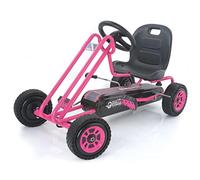 Hauck t90104 Lightning Go Kart, Rosa - NUOVO