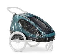 Hauck Telo Antipioggia per Rimorchio Bici e Passeggino Dryk Duo Raincover - Para