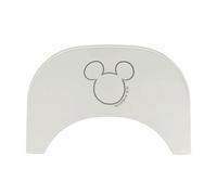 hauck Tovaglietta per Bambini, Disney Mickey Light Grey - Compatibile con Vassoio Alpha Click Tray e Arketa Click Tray per i Seggioloni Pappa Alpha+, Beta+ e Arketa (non Adatto a Tavolino in Legno)