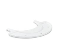 hauck Vassoio Gioco a Scatto per Seggiolone Alph e Bet Play Tray White | Aggancio sulla barra di protezione della sedia, compatibile con fino a 3 accessori gioco hauck (non inclusi)