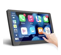 Haudio Autoradio 2 Din con CarPlay e Android Auto, Schermo IPS da 10,1 Pollici Supporta 25 set UI, Autoradio con Camera Retromarcia, Mirror Link,Controllo Vocale,SW/FM/AM/RDS 4+64G(Aggiornamento CPU)