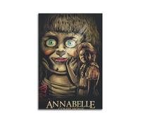 HAUEBDANSEY Annabelle Comes Home, poster estetico vintage da parete su tela, decorazione artistica da parete per soggiorno e camera da letto, 50 x 75 cm, senza cornice