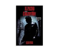 HAUEBDANSEY Carlito's Way Movie 1 poster estetico vintage da parete su tela, decorazione artistica da parete per soggiorno e camera da letto (30 x 45 cm) senza cornice