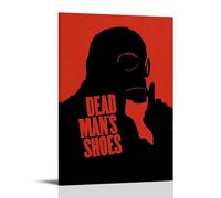HAUEBDANSEY Poster artistico da parete con immagine di Dead Man's Shoes su tela, decorazione artistica da parete per soggiorno e camera da letto, 20 x 30 cm, con cornice