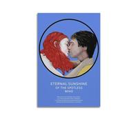 HAUEBDANSEY Poster artistico da parete con scritta "Eternal Sunshine of the Spotless Mind", stampa artistica da parete estetica vintage, decorazione per soggiorno e camera da letto, 40 x 60 cm, senza
