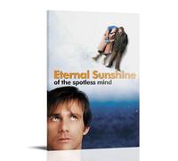 HAUEBDANSEY Poster artistico da parete con scritta "Eternal Sunshine of the Spotless Mind", stampa artistica da parete estetica vintage su tela, decorazione per soggiorno e camera da letto, 20 x 30 cm
