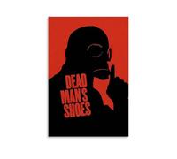 HAUEBDANSEY Poster decorativo da parete con scarpe di Dead Man's Shoes, decorazione artistica da parete in stile vintage, per soggiorno e camera da letto, 20 x 30 cm, senza cornice