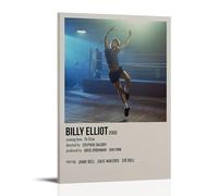 HAUEBDANSEY Poster di Billy Elliot, stampa artistica da parete estetica vintage su tela, decorazione artistica da parete per soggiorno e camera da letto, 50 x 75 cm, con cornice