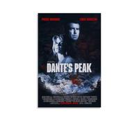 HAUEBDANSEY Poster di Dante's Peak su tela, decorazione artistica da parete, stile vintage, per soggiorno e camera da letto, 50 x 75 cm, senza cornice