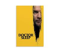 HAUEBDANSEY Poster di Doctor Sleep su tela, decorazione artistica da parete estetica vintage, decorazione per soggiorno e camera da letto, 60 x 90 cm, senza cornice