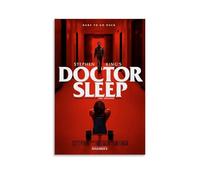 HAUEBDANSEY Poster di Doctor Sleep su tela, decorazione artistica da parete estetica vintage, decorazione artistica da parete per soggiorno e camera da letto, 20 x 30 cm, senza cornice