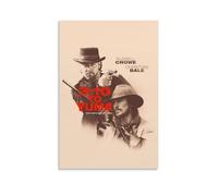 HAUEBDANSEY Poster estetico vintage da parete su tela, motivo: Yuma in formato 3:10 to Yuma, decorazione per soggiorno, camera da letto, 20 x 30 cm, senza cornice