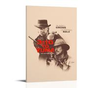 HAUEBDANSEY Poster estetico vintage da parete su tela, motivo: Yuma in formato 3:10 to Yuma, decorazione per soggiorno e camera da letto, 20 x 30 cm, con cornice