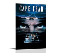 HAUEWB4HEWY Cape Fear - Poster estetico su tela, decorazione artistica da parete per soggiorno, 50 x 75 cm, con cornice