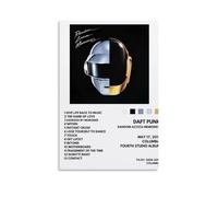 HAUEWB4HEWY Poster artistico da parete con motivo "Random Access Memories", poster artistico da parete per soggiorno, 30 x 45 cm, senza cornice