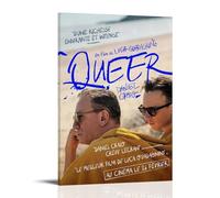 HAUEWB4HEWY Queer Poster estetico su tela, poster artistico da parete, arte moderna per soggiorno, 50 x 75 cm, con cornice