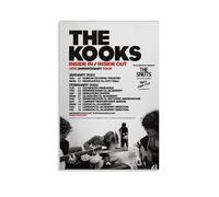 HAUEWB4HEWY The Kooks Poster estetico su tela, decorazione artistica da parete, poster artistico moderno per soggiorno, 30 x 45 cm, senza cornice