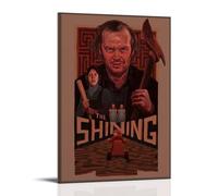 HAUEWB4HEWY The Shining8, poster estetico su tela, decorazione artistica da parete, poster artistico moderno per soggiorno, 30 x 45 cm, con cornice