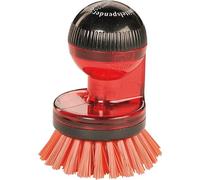 haug pulsante Spazzola M. Dispenser, NYL.6.6 trasparente rosso