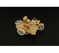 Hauler Models HLX48358 - 1:48 German Motorcycle&sidecar (Tamiya) - Accessori