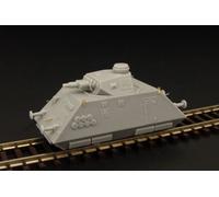 Hauler Models HTT120036 - 1:120 Pesante Carro Armato Draisine Vagone Cannoni -