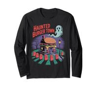 Haunted Burger Town, Cheeseburger di Halloween Maglia a Manica