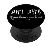 Haunted By 6 7 If You Know You Know 67 You Already Know 6-7 PopSockets PopGrip Adesivo