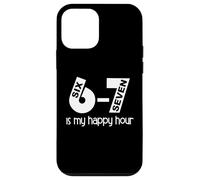 Haunted By 6-7 Six Seven 67 Sayings 6 7 Numbers 6 & 7 Hours Custodia per iPhone 12 mini