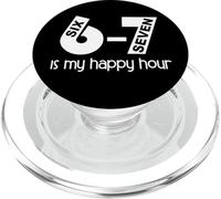 Haunted By 6-7 Six Seven 67 Sayings 6 7 Numbers 6 & 7 Hours PopSockets PopGrip per MagSafe