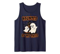 Haunted by My Child Funny Ghost Halloween Men Women Canotta
