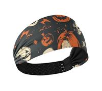 Haunted Chucky spaventoso Halloween antiscivolo? fasce per il sudore elastico per escursionismo tennis basket escursionismo diadema para mujer