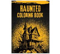 Haunted Coloring Book: 40 Terrifying Designs for Adults Who Dare: A Journey Through Ink, Fear, and Madness | Custom Designs - No AI
