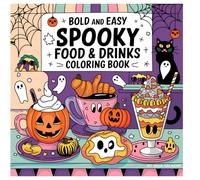 Haunted Feast: A Spooktacular Coloring Adventure!: 50 Pages of Creepy Treats and Eerie Eats for all Ages!