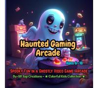 Haunted Gaming Arcade: Spooky Fun in a Ghostly Video Game Arcade - Coloring Adventure for Kids Ages 6-10